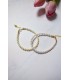 Bracelet de mariée Perles fines