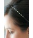 Headband de mariage classique Esmée avec perles