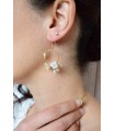 Boucles d'oreilles romantiques Mirage