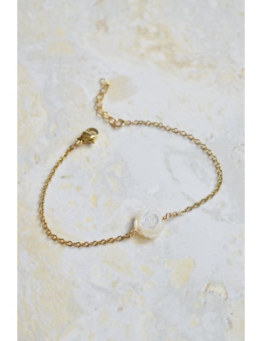 Bracelet fleur de nacre