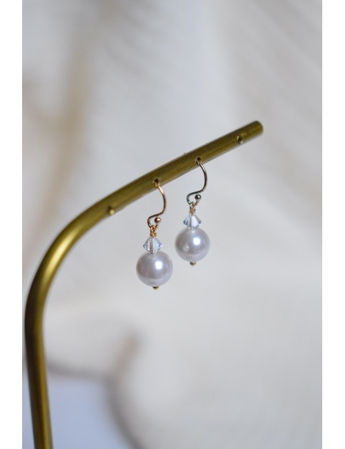 Boucles d'oreilles pour le mariage modèle Orphée