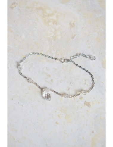 Bracelet de mariage discret en cristal