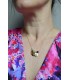 Collier Fleurs de naissance Maman / Enfant