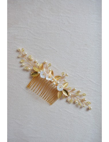 Peigne à cheveux pour la mariée - bijoux mariage