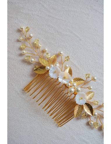 Peigne à cheveux pour la mariée - bijoux mariage