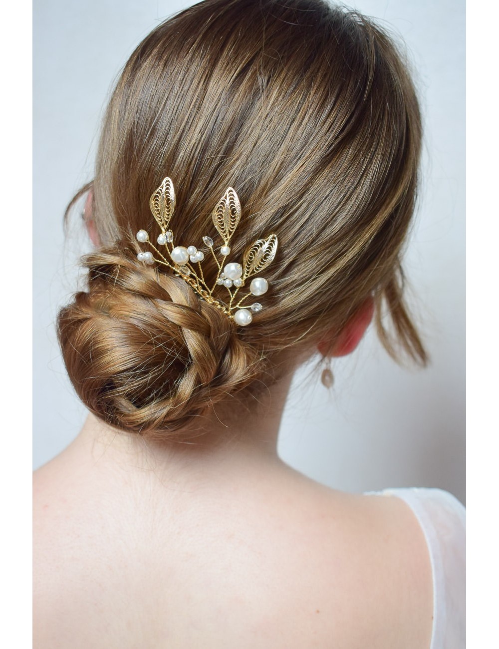 Peigne à cheveux pour la mariée modèle Texas.