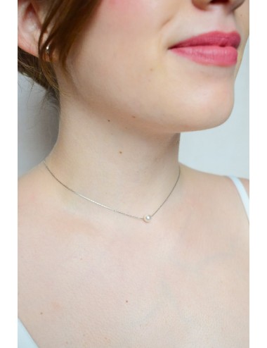 Collier de dos Vana de style minimaliste et réglable