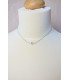 Collier de mariage fin - Dita