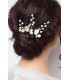 coiffure de mariage avec les pics à cheveux colette