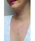 Collier Cercle d'or minimaliste