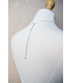 Collier dos nu pour mariage - Oasis