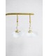 Boucles d'oreilles de mariage Isis