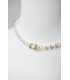 collier de mariage Charlie en perles