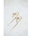 Boucles d'oreilles Comète