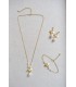 Boucles d'oreilles mariage Zen