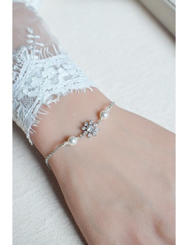 Bracelet de mariée modèle Margaret au style rétro